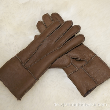 Australien Schaffell Leder Winterhandschuhe für Frauen